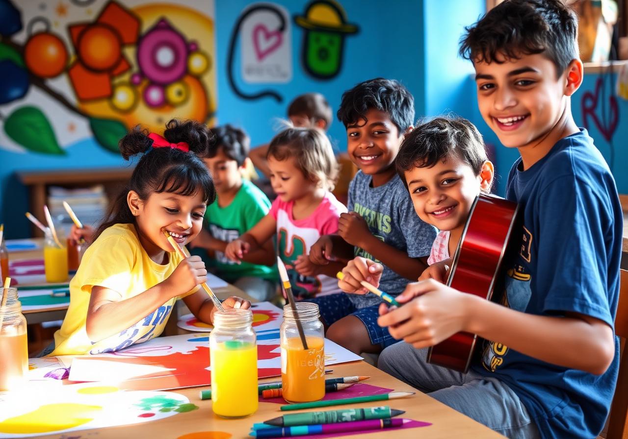 Oficinas, eventos e inclusão artística